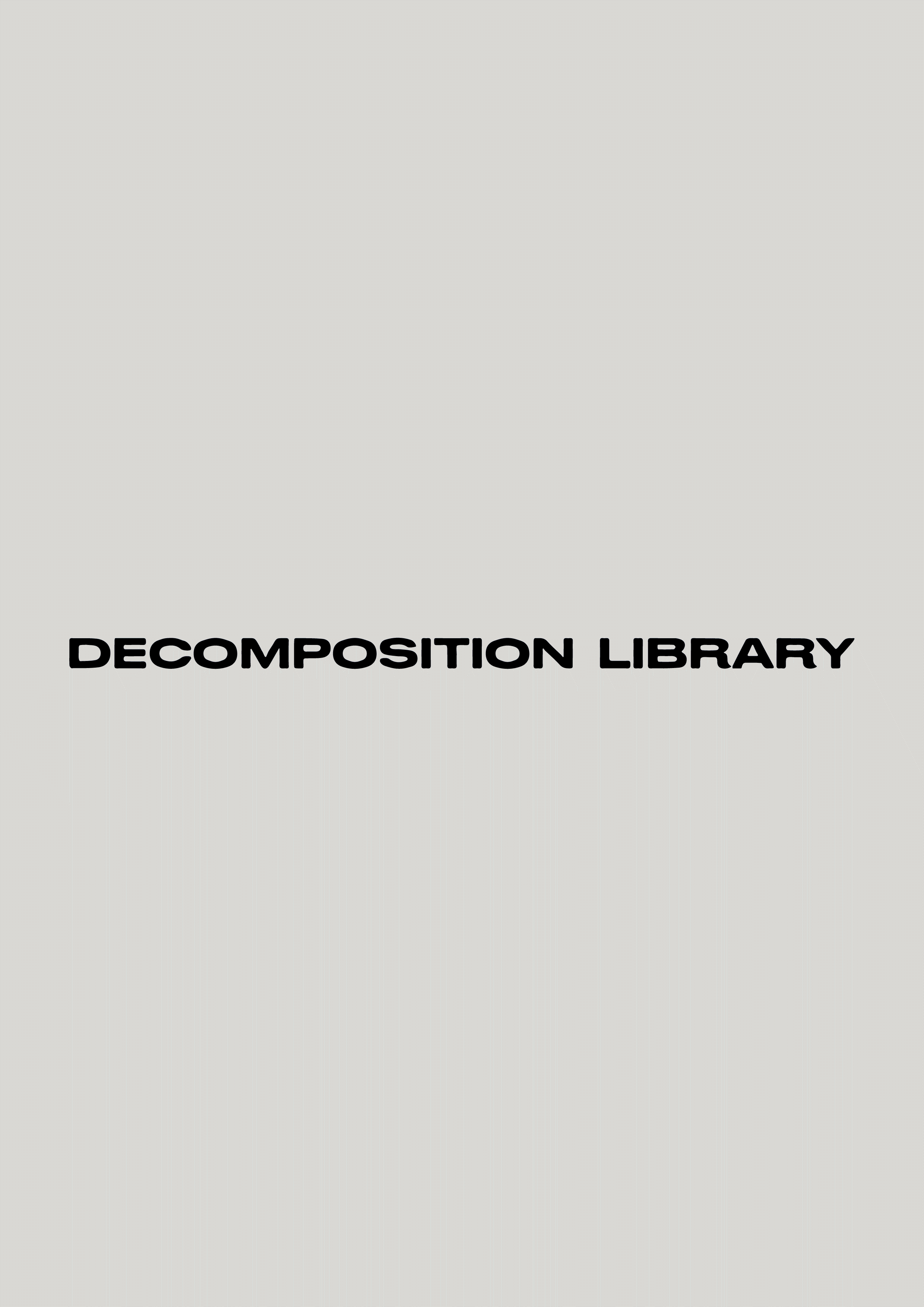 Decomposition Library